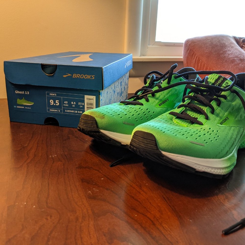 Brooks Ghost 13 Men's Running Shoes 9.5  D